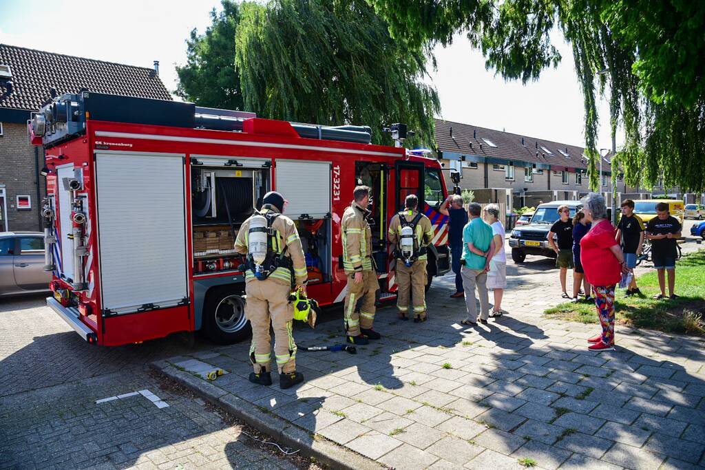 Kortsluiting in strijkijzer veroorzaakt brand
