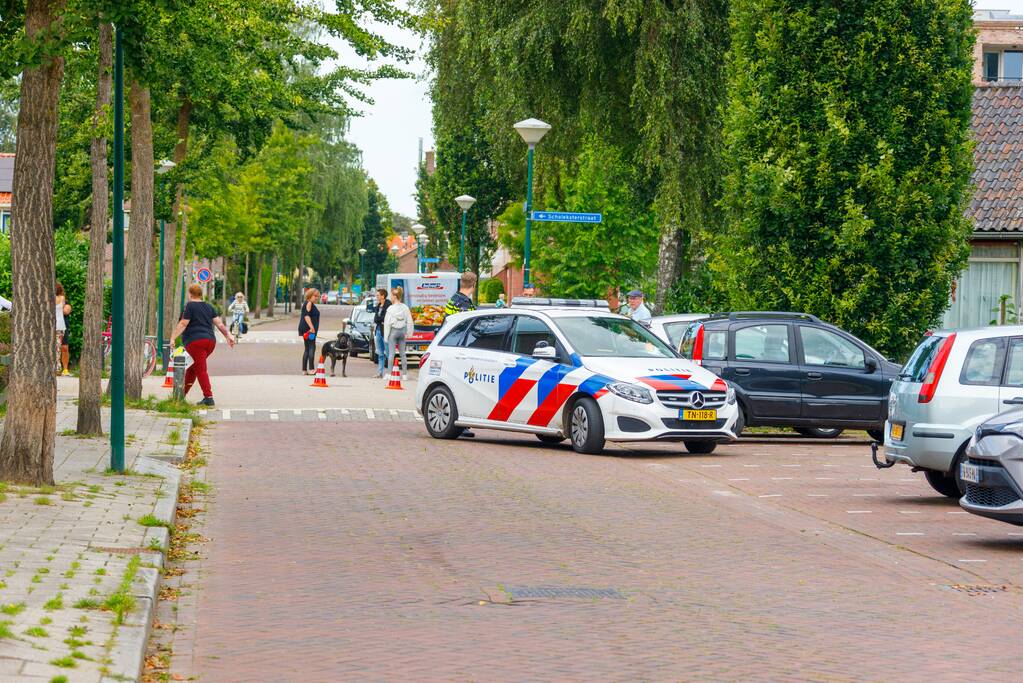 Fietsster onderuit bij stuur-ongeval