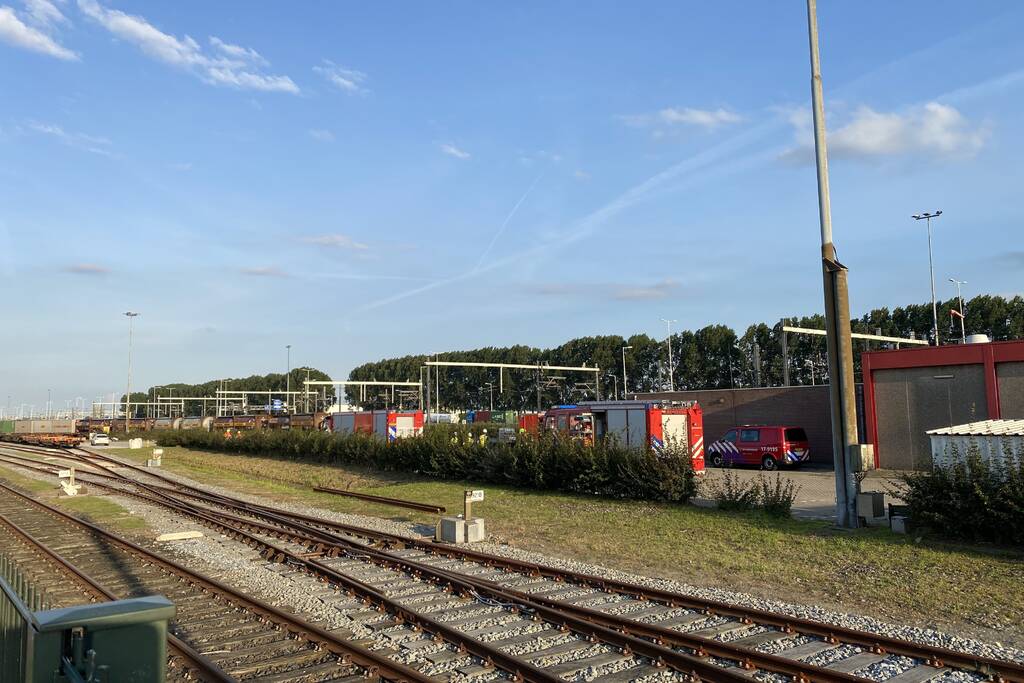 Lekkende treinwagon zorgt voor gevaarlijke situatie