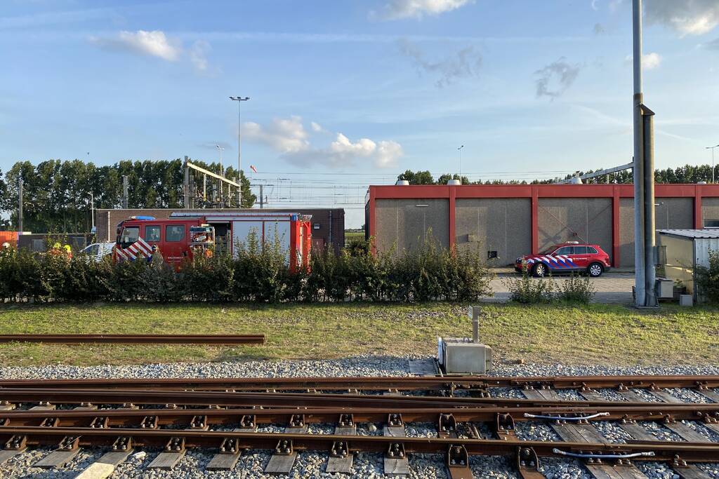 Lekkende treinwagon zorgt voor gevaarlijke situatie