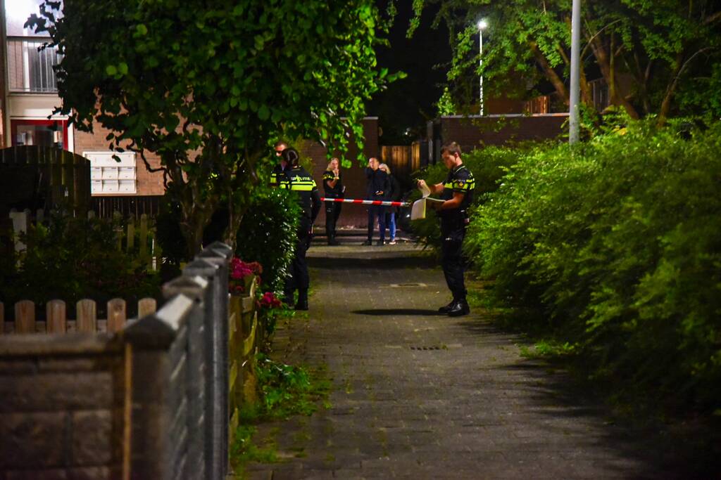 Persoon gewond bij woningoverval