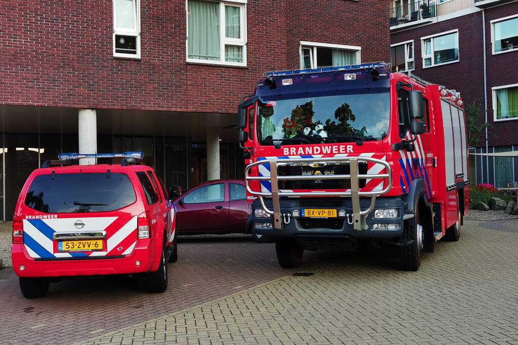 Rookontwikkeling in technische ruimte Zorggroep De Tollekamp