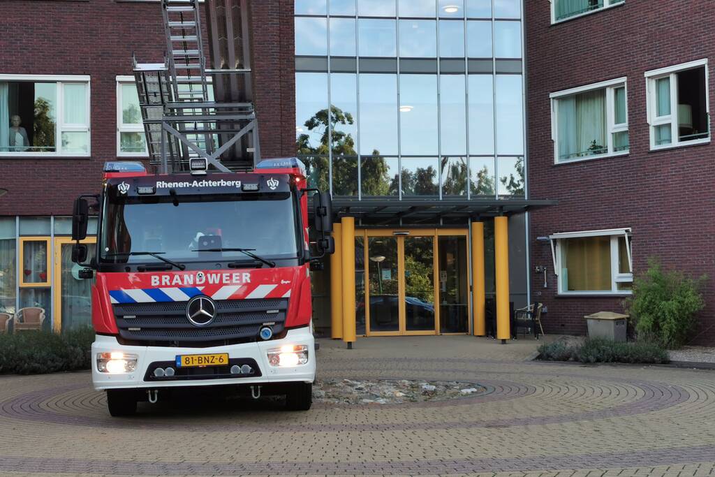 Rookontwikkeling in technische ruimte Zorggroep De Tollekamp