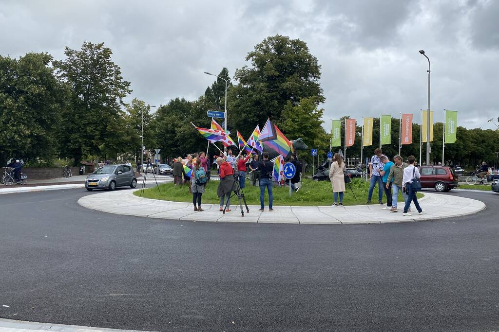 Vreedzame LHBTIQ demonstratie