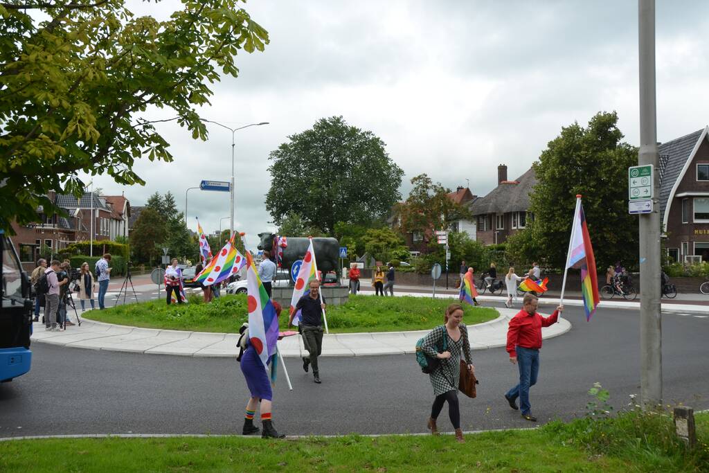 Vreedzame LHBTIQ demonstratie