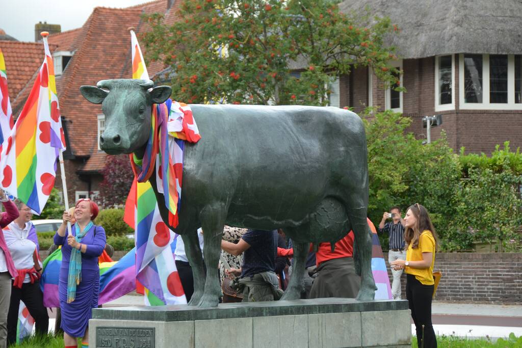 Vreedzame LHBTIQ demonstratie