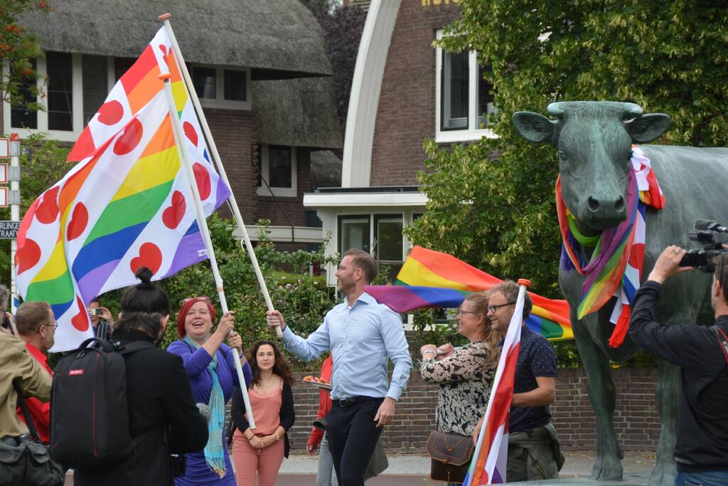 Vreedzame LHBTIQ demonstratie