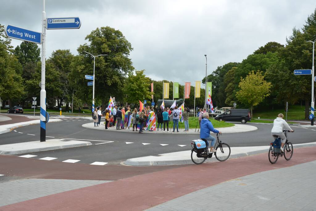 Vreedzame LHBTIQ demonstratie