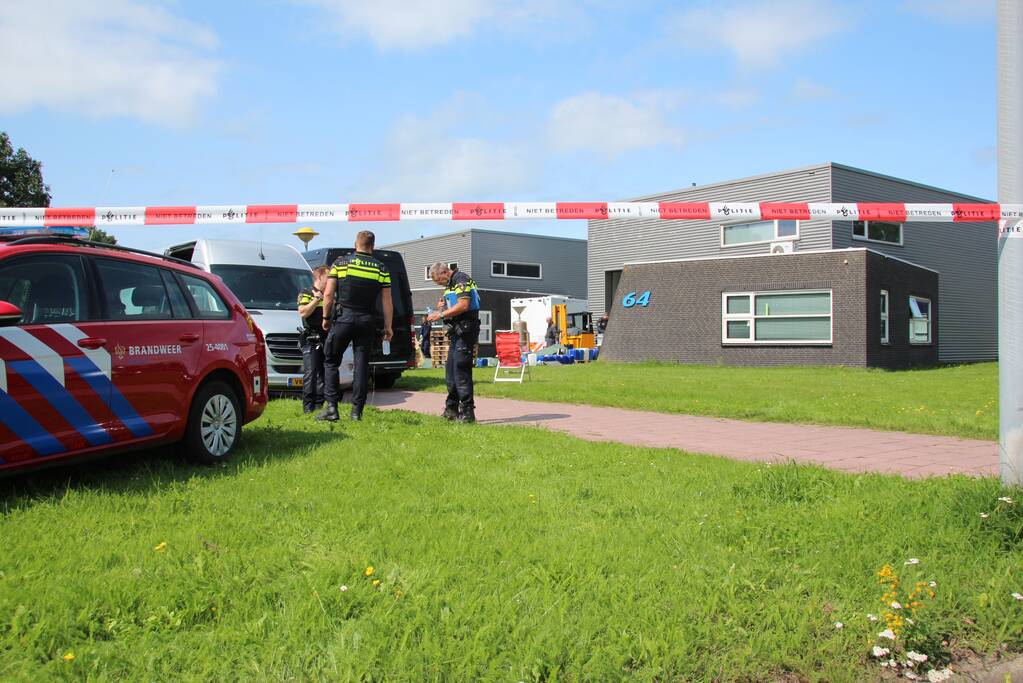 Drugslab in bedrijfspand Industrieterrein Noordersluis