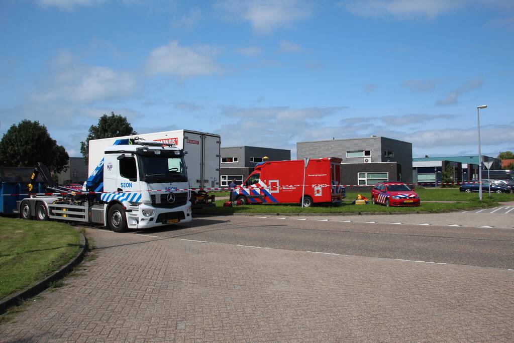 Drugslab in bedrijfspand Industrieterrein Noordersluis