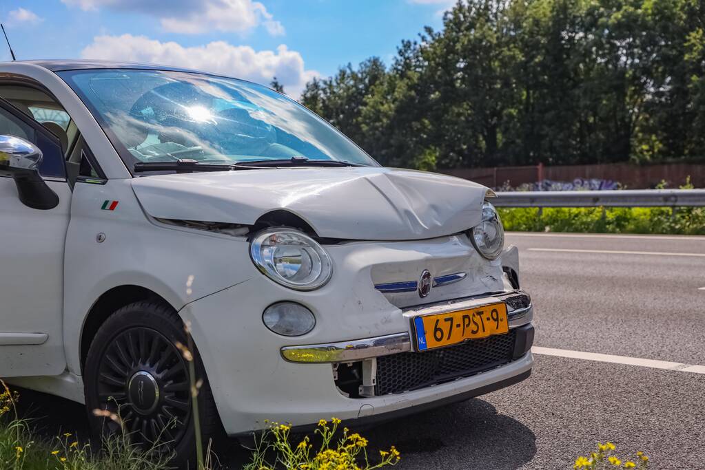 Kop-staart botsing knooppunt Hoevelaken