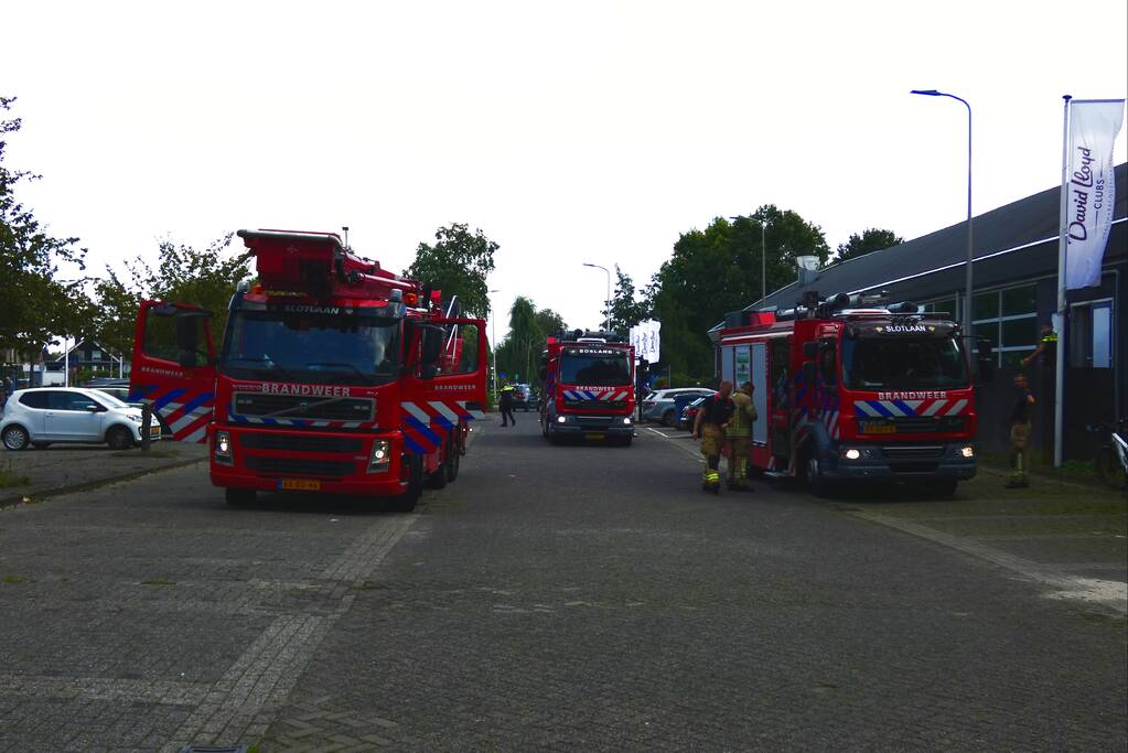 Brand in sauna van sportcomplex David Lloyd