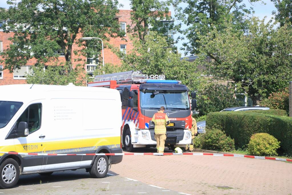 Stronkenfrees gaat door gasleiding heen