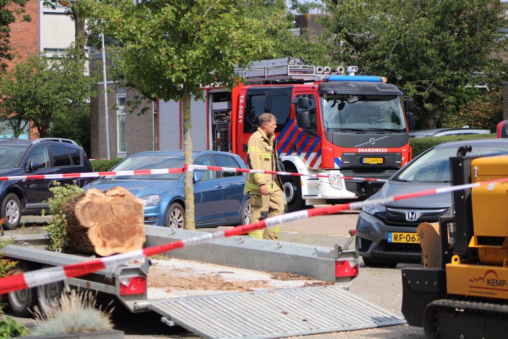 Stronkenfrees gaat door gasleiding heen