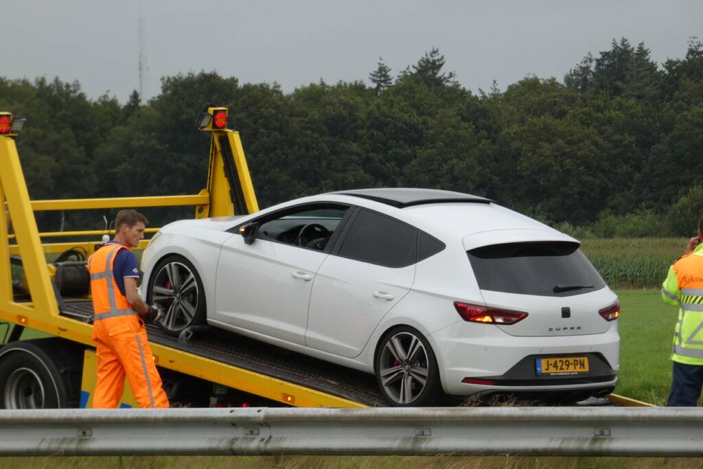 Militair betrokken bij ongeval op Rijksweg