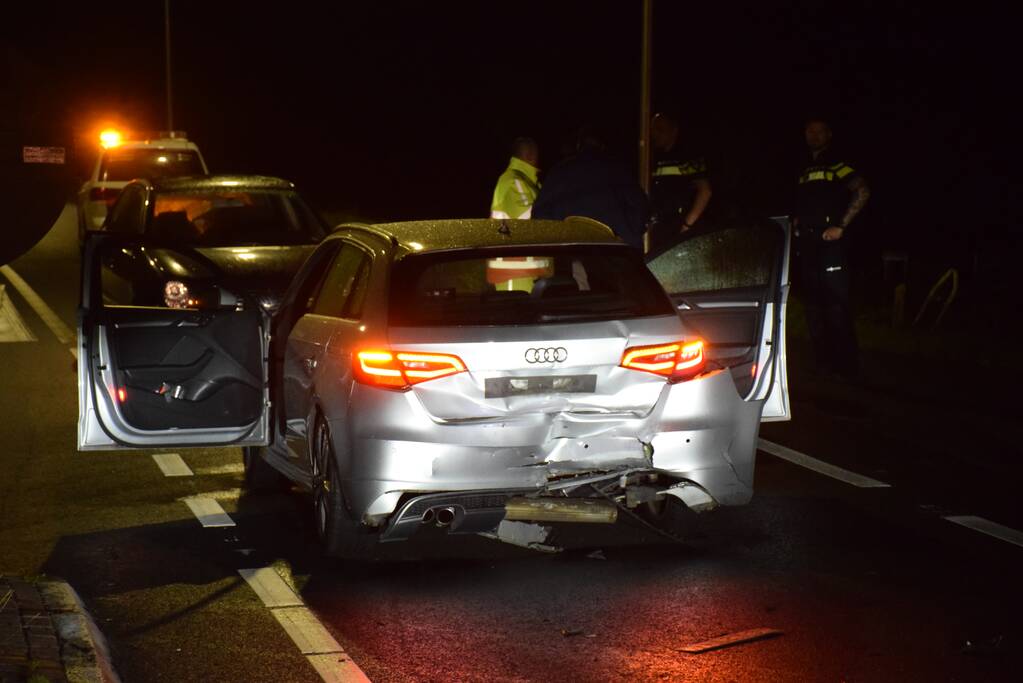 Personenauto gaat ervandoor na fors ongeval