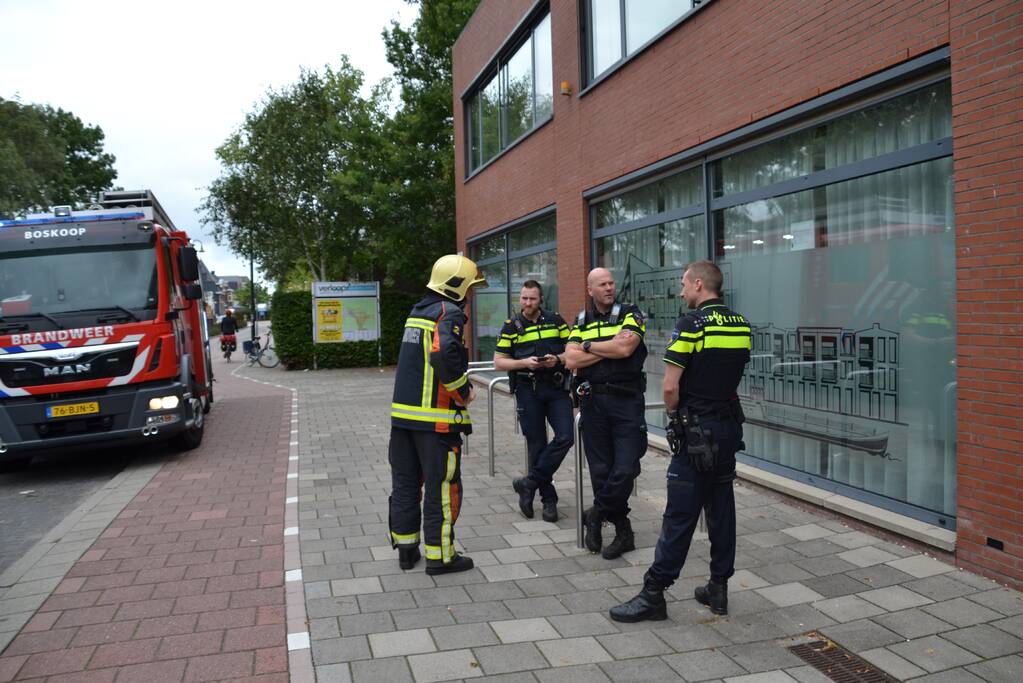 Brand in pand van woningcorporatie Woonforte