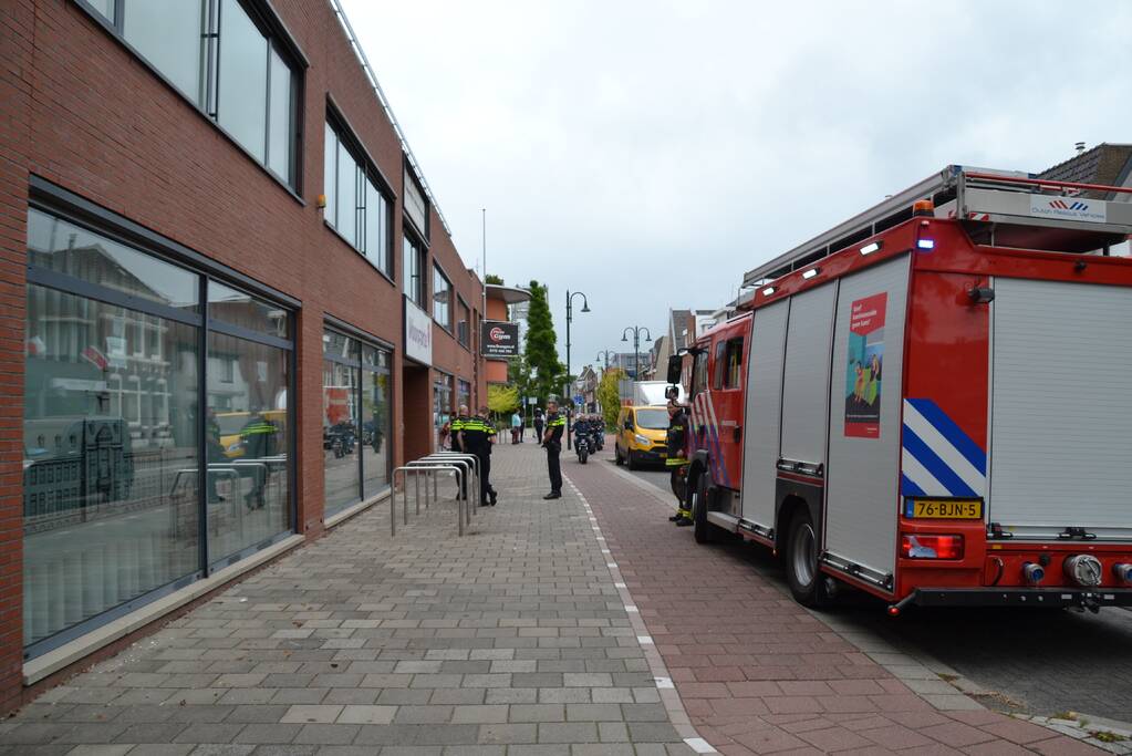 Brand in pand van woningcorporatie Woonforte