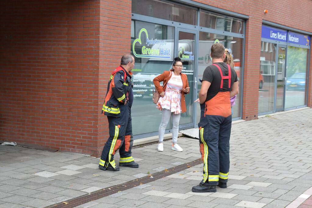 Brand in pand van woningcorporatie Woonforte