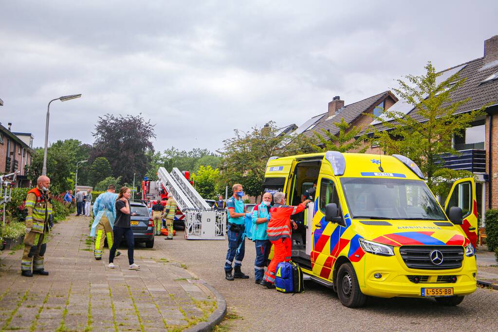 Persoon overleden na val in woning