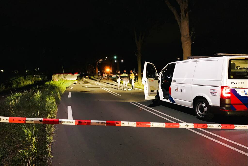 Dode en gewonden bij frontale botsing, verdachte aangehouden