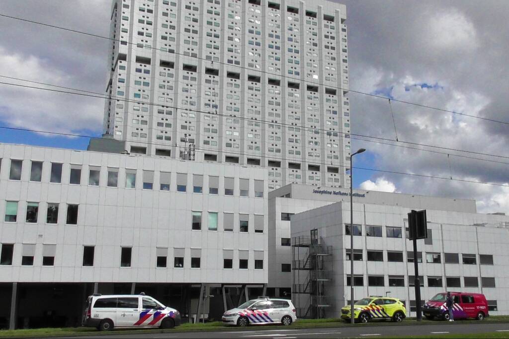Grote brand op oncologie afdeling Erasmus MC