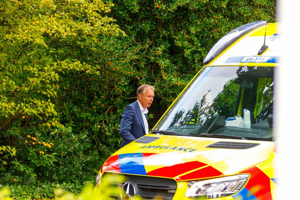 Traumahelikopter landt voor complicaties met baby