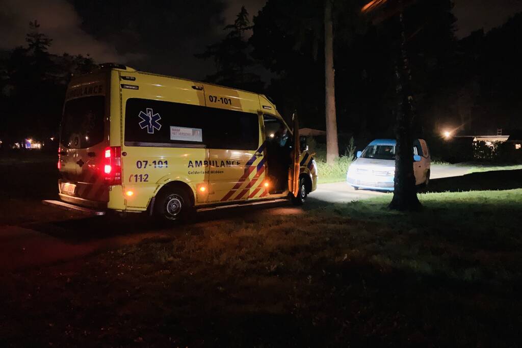 Veel rookontwikkeling door brand in chalet