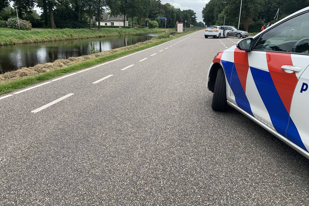 Schade aan personenauto's door ongeval