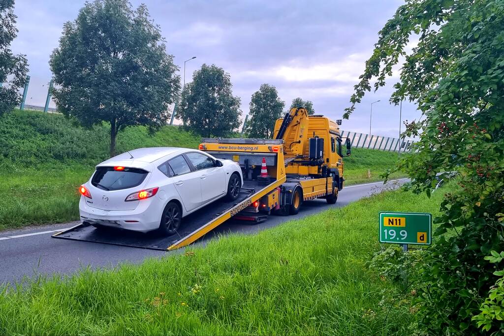 Persoon gewond bij aanrijding, bestuurder aangehouden