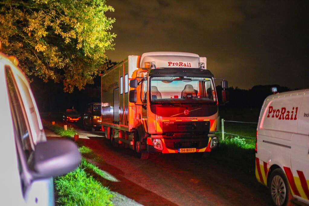 Tijdelijk geen treinverkeer door aanrijding