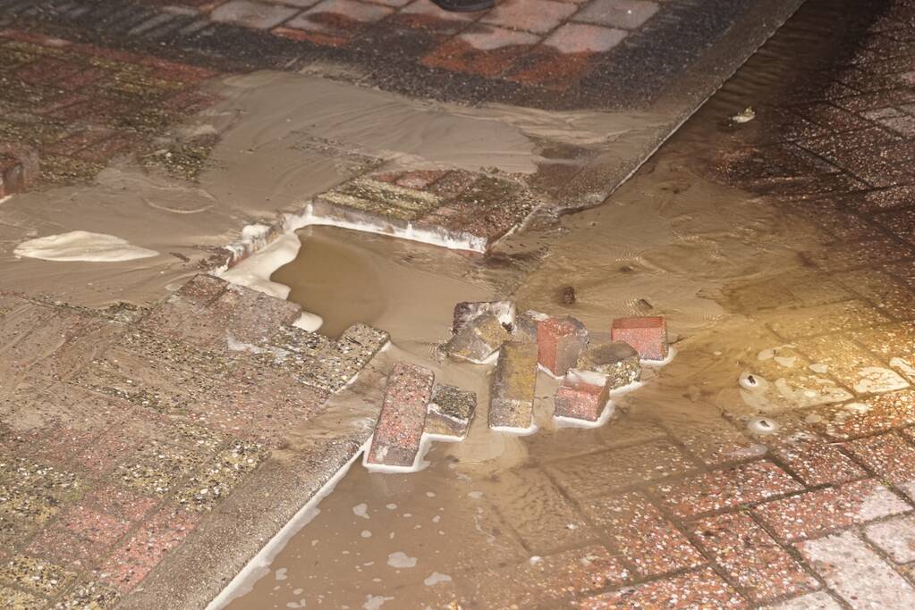 Waterlekkage zorgt voor flink lawaai in nacht