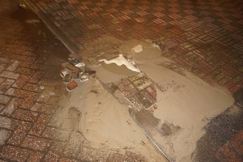 Waterlekkage zorgt voor flink lawaai in nacht