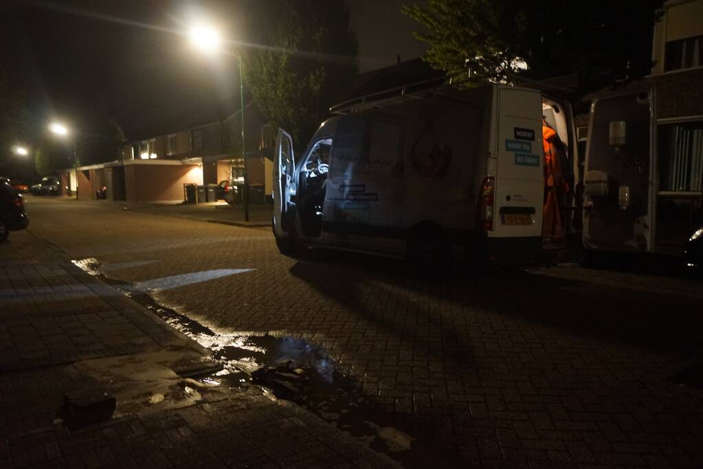 Waterlekkage zorgt voor flink lawaai in nacht