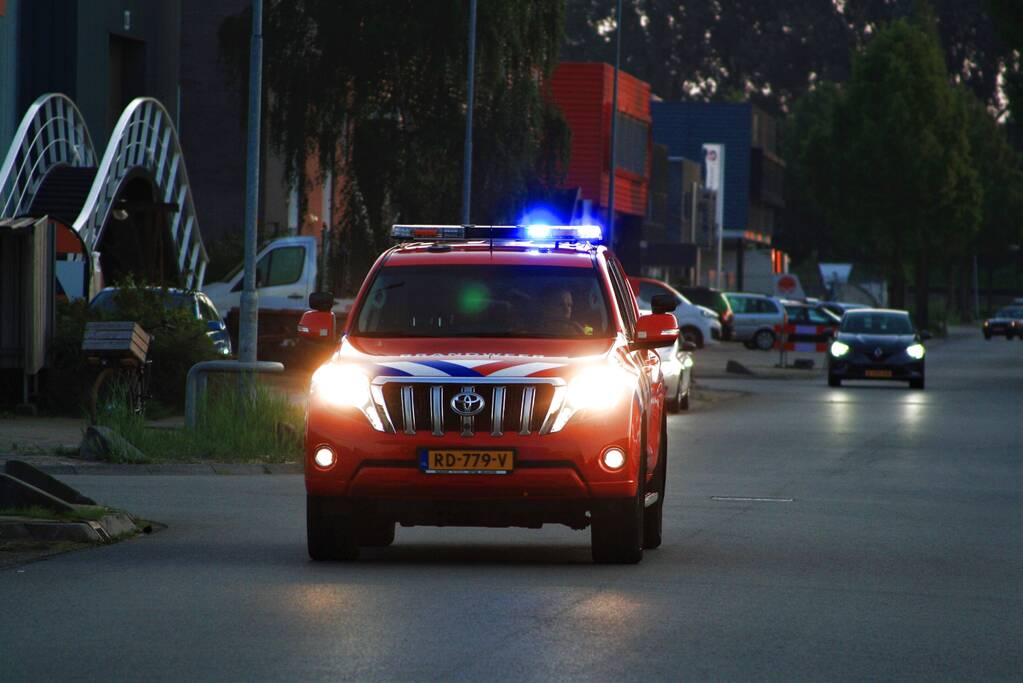 Grote uitslaande brand bij Extrusie fabriek