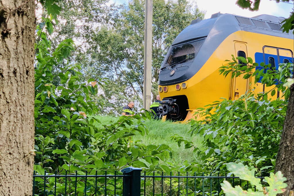 Geen treinverkeer door aanrijding