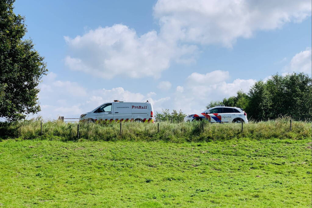 Geen treinverkeer door aanrijding