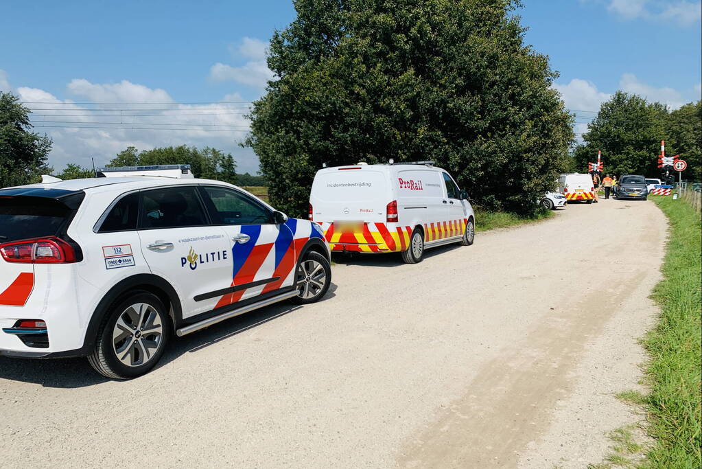 Geen treinverkeer door aanrijding