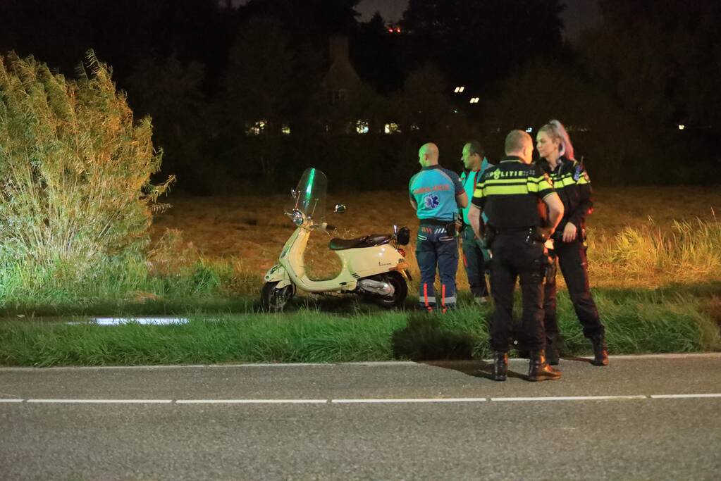 Scooterrijder betrokken bij ernstig ongeval op fietspad