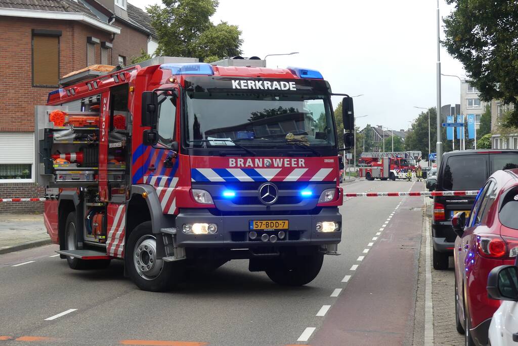 Tien woningen ontruimd door gaslek