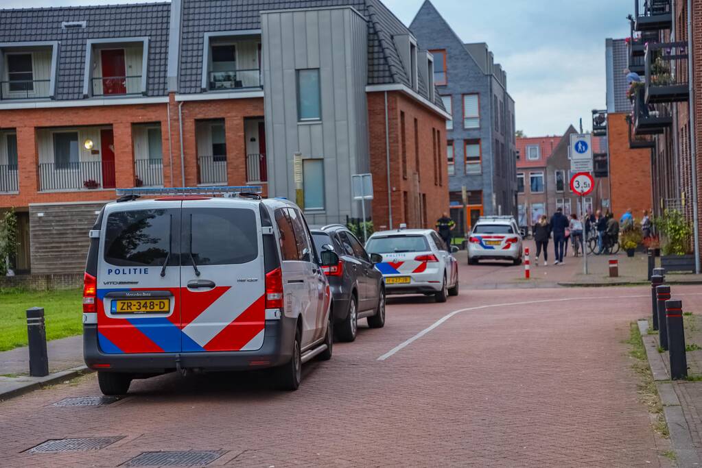 Veel politie in kogelwerende vesten