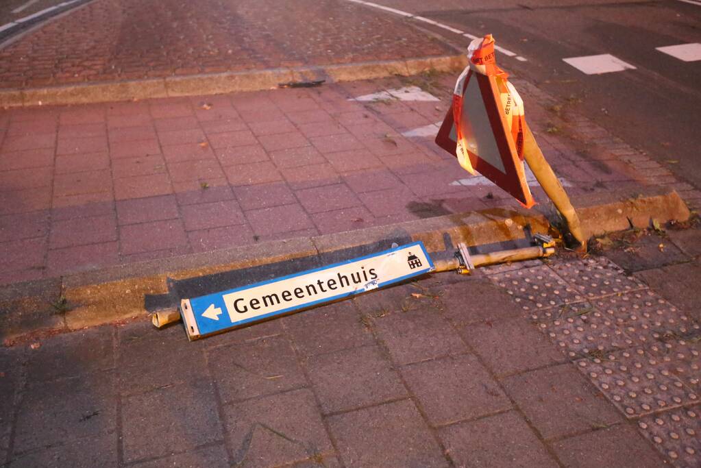 Persoon gewond door eenzijdig ongeval