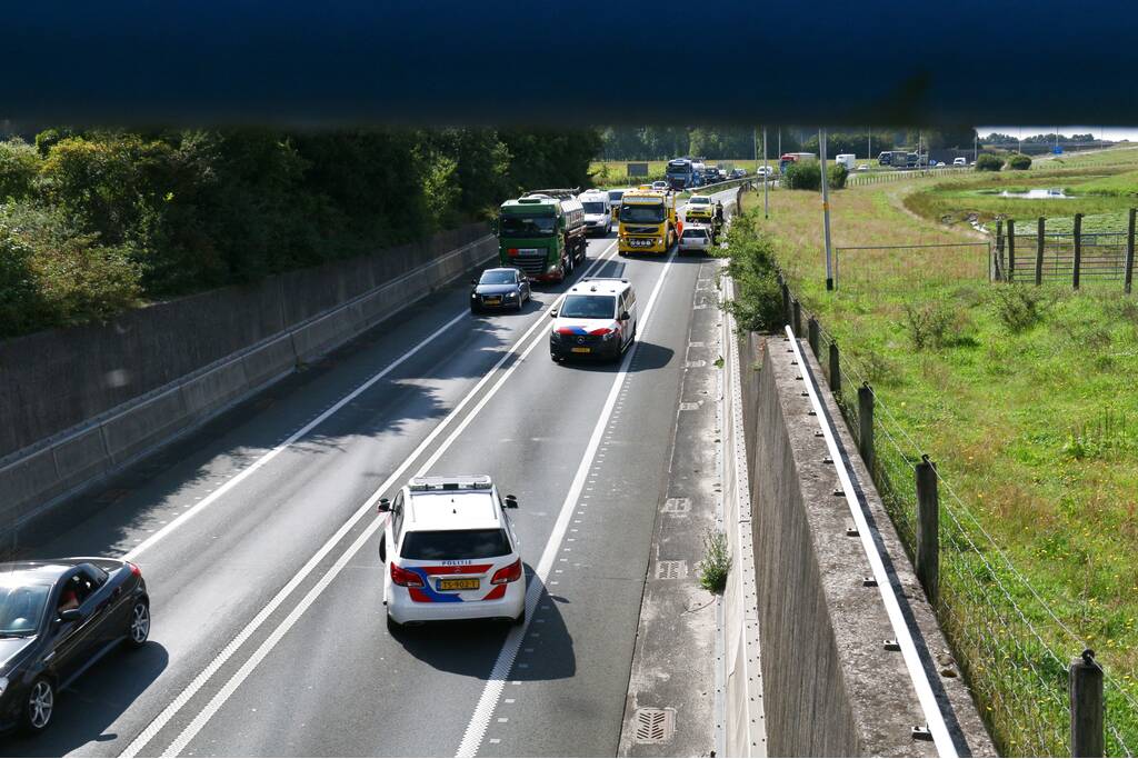 Schade bij kop-staart botsing