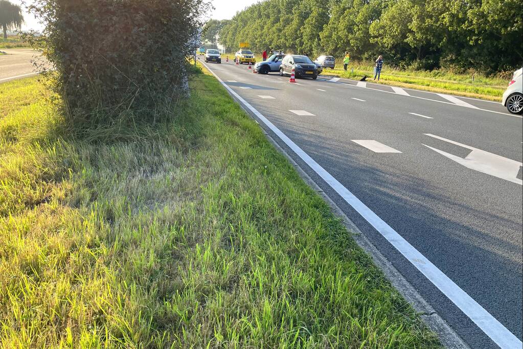 Flinke schade bij kop-staart botsing
