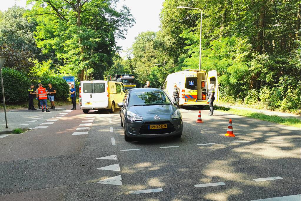 Fietser gaat onderuit en raakt gewond