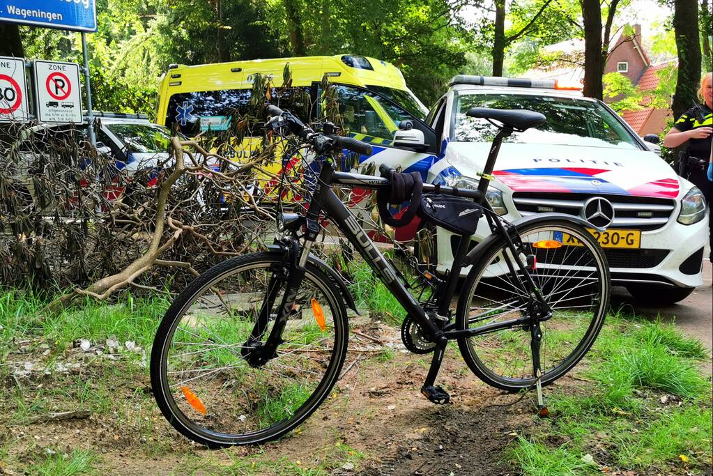 Fietser gaat onderuit en raakt gewond