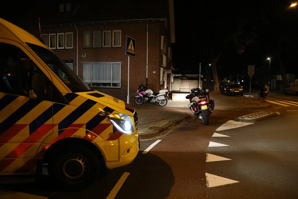 Scooterrijder gaat onderuit en raakt gewond