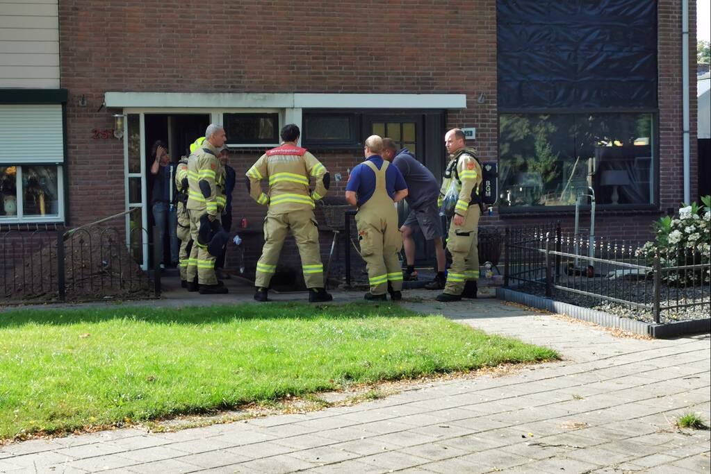 Verwijderen van coniferenhaag leidt tot gaslek
