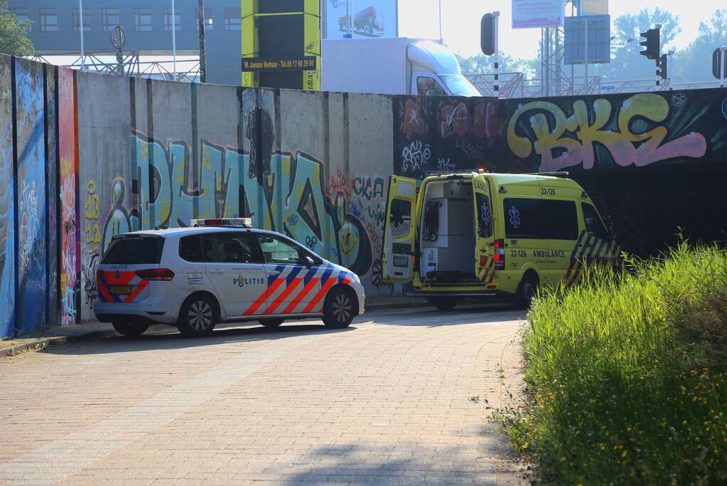 Persoon gewond bij eenzijdig ongeval