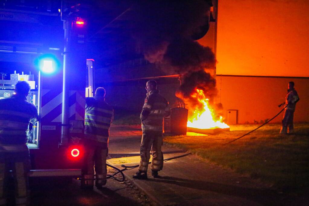 Brand in matras zorgt voor veel rookontwikkeling